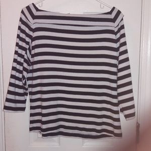 Vintage Tops - Vintage Boatneck retro sailor style shirt Vintage Tops - Vintage Boatneck retro sailor style shirt